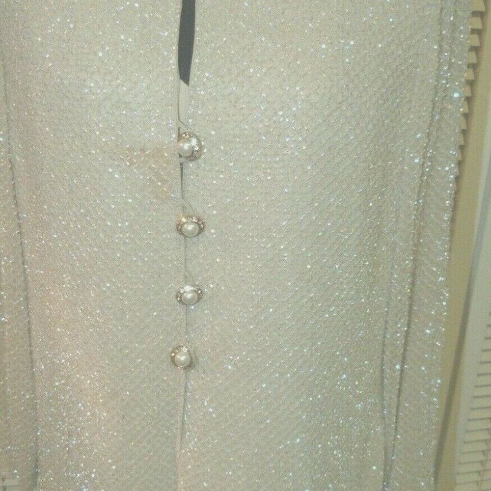 Vintage RICKIE FREEMAN For TJ NITES Silk Dress
